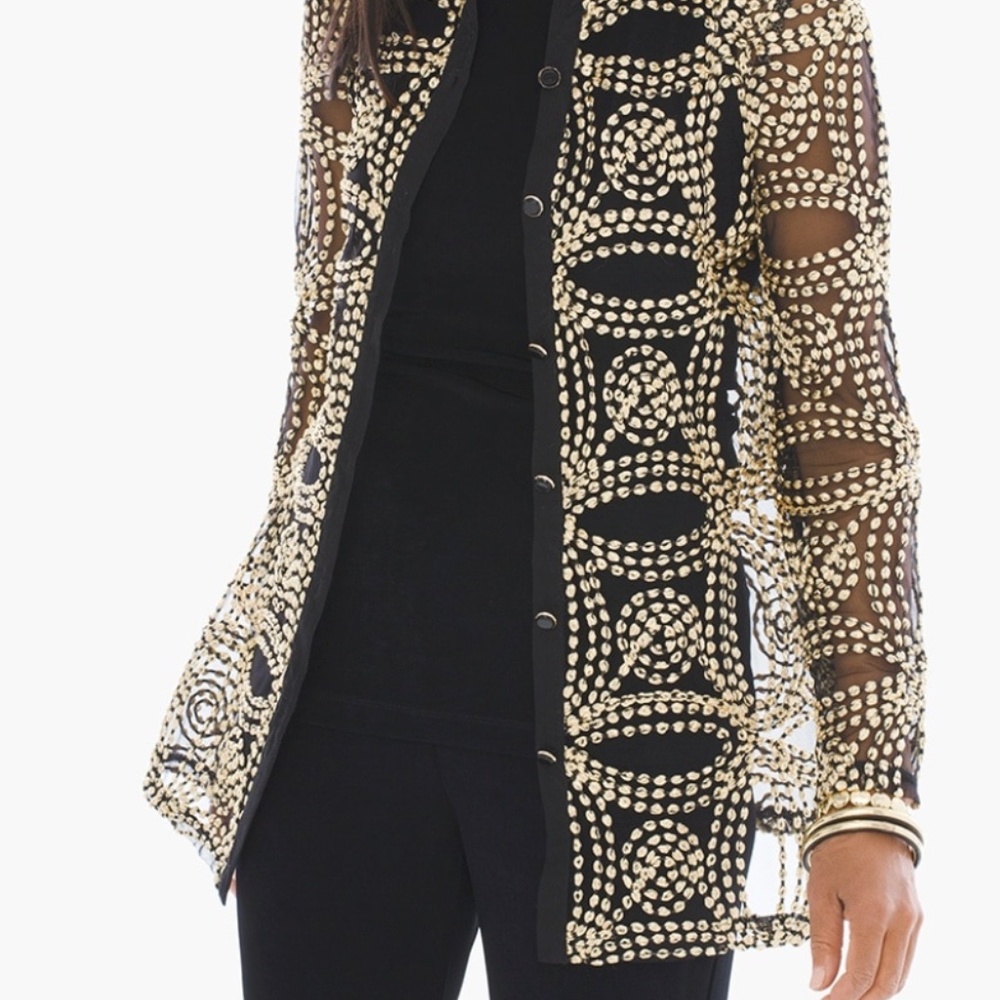 Needle Stitch Jacket